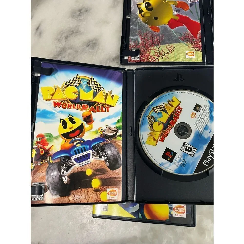 Pac-Man World Rally + Pac-Man World 2 + Pac-Man World 3